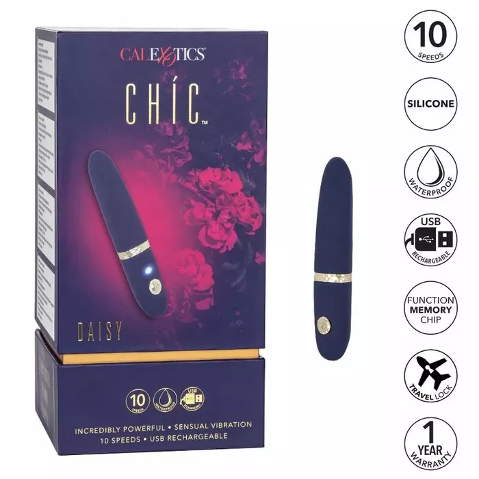CalExotics Chic Daisy Mini Massager компактный вибратор Photo 7