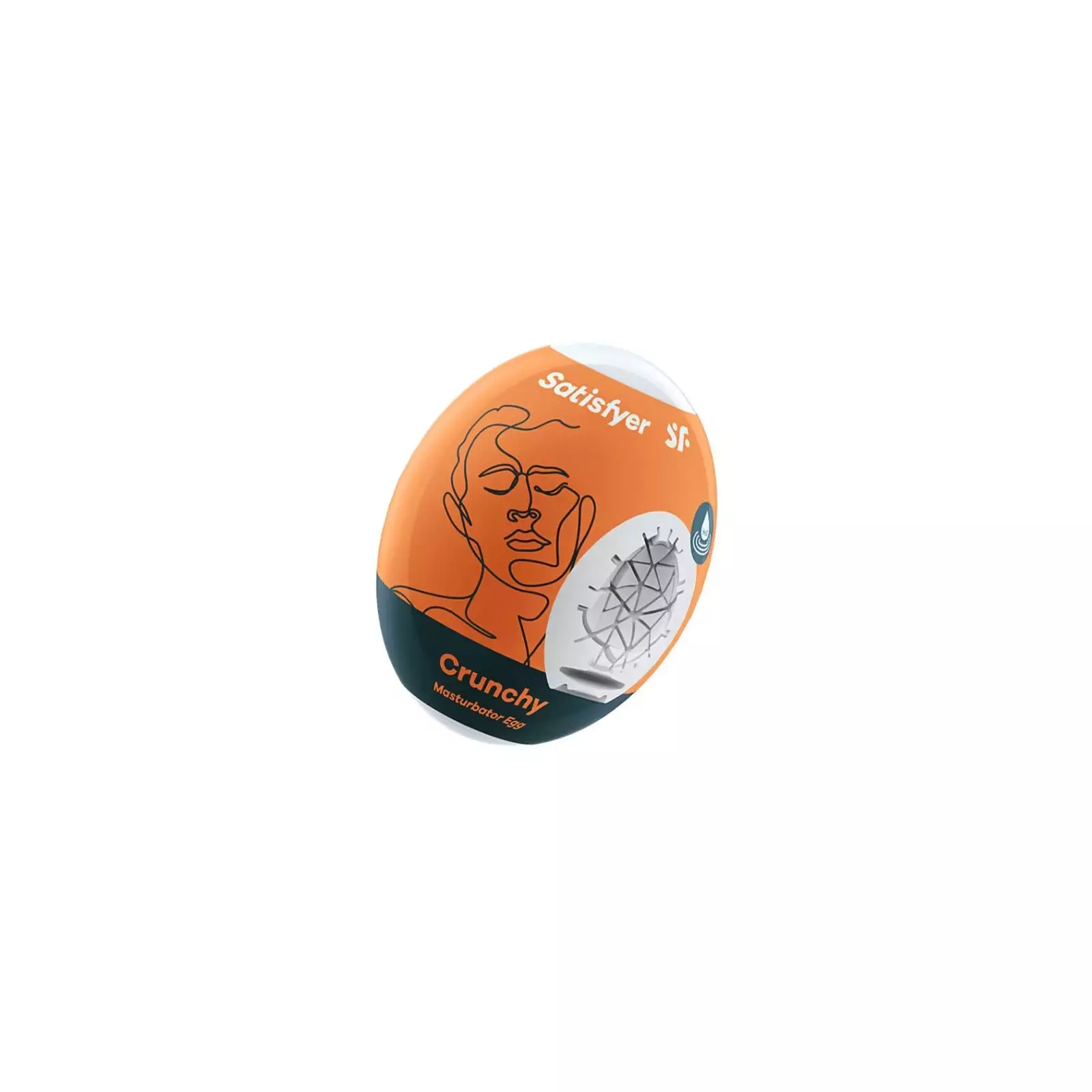Мастурбатор яйца, Satisfyer Masturbator Egg Single (Crunchy), D-229355 Photo 1