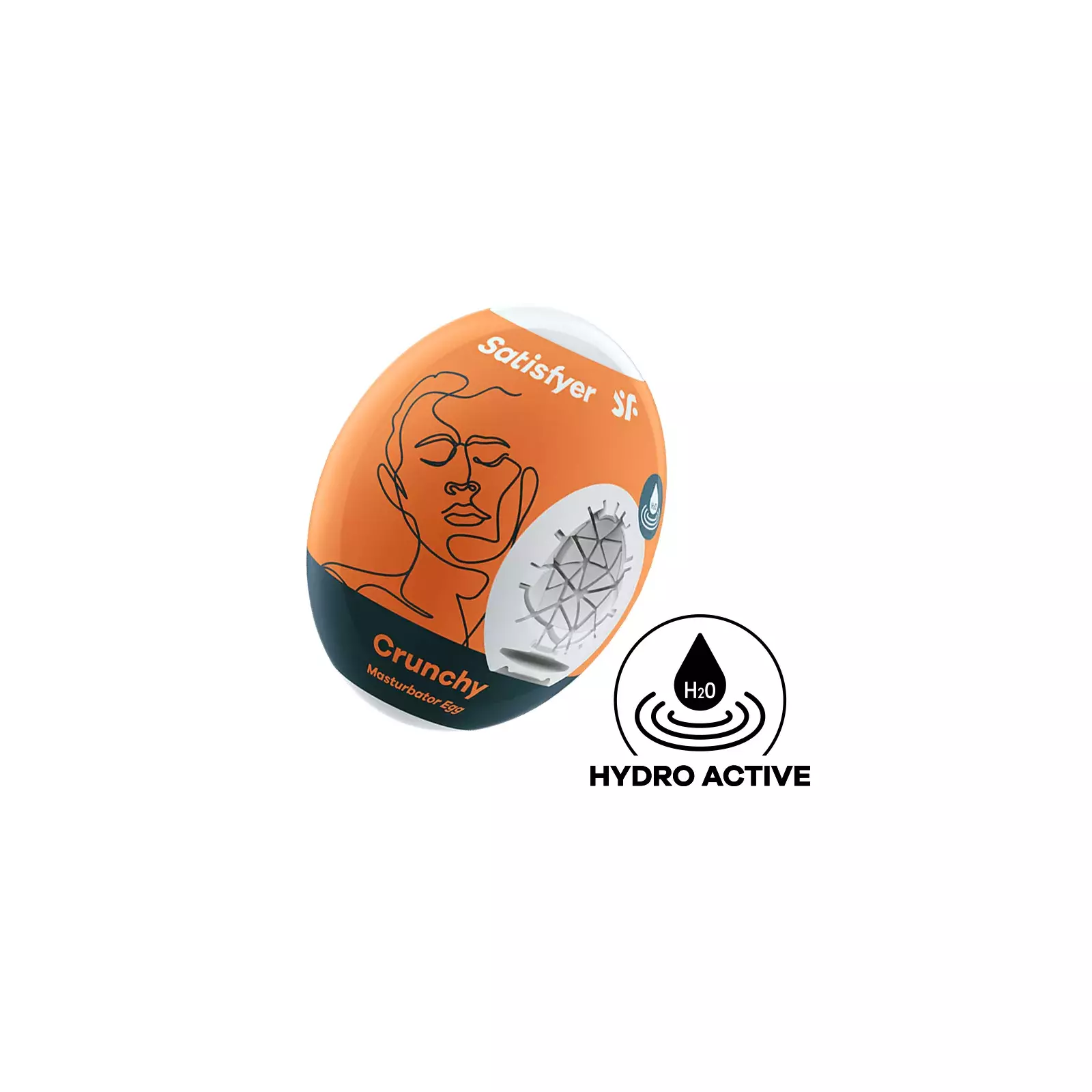 Мастурбатор яйца, Satisfyer Masturbator Egg Single (Crunchy), D-229355 Photo 2