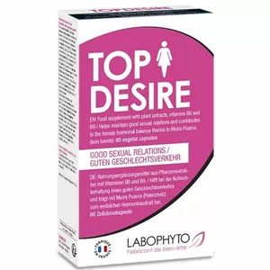 TOP VĒLME UZLABOTA SIEVIEŠU LIBIDO 60 KAPSULAS