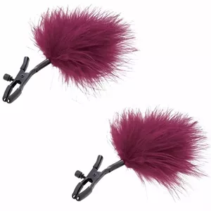 SEX & MISCHIEF ENCHANTED FEATHERED NIPPLE CLAMPS