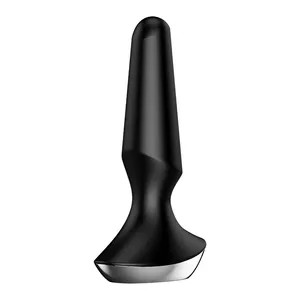 Satisfyer Plug-ilicious 2 Анальная пробка Черный Кремниевый 1 шт