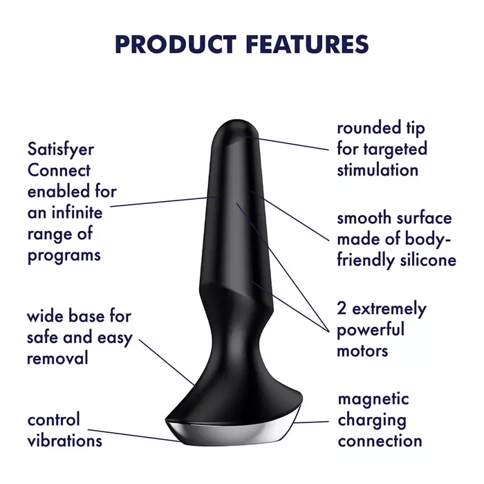 Анальная пробка SATISFYER Plug-ilicious 2 Photo 6