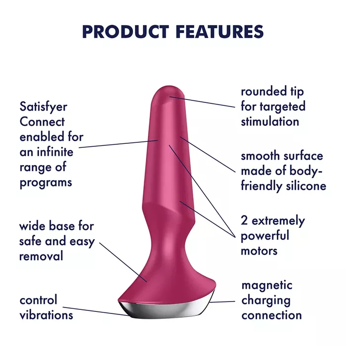 Анальная вибропробка SATISFYER Plug Ilicious 2 Photo 6