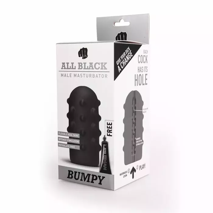 Мастурбатор all black D-229323 рукав Photo 2