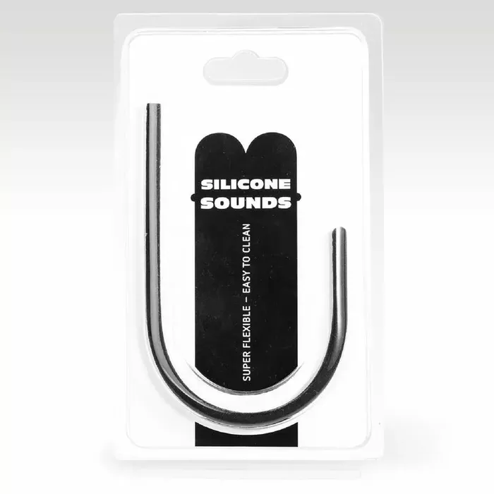 Urethral probe all black 6mm silicone Photo 2