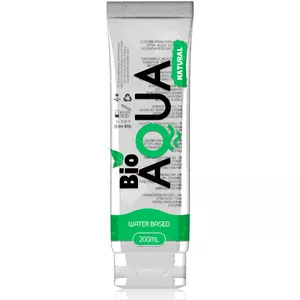 BIOAQUA LUBRICANT NATURAL INGREDIENTS WATER BASED 200 ML