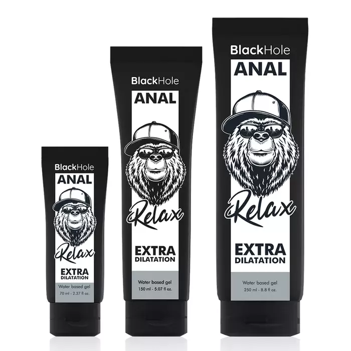 Anālais ūdens gēla lubrikants blackhole 250 ml Photo 5
