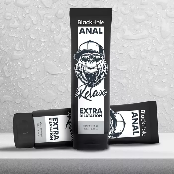Anālais ūdens gēla lubrikants blackhole 250 ml Photo 9