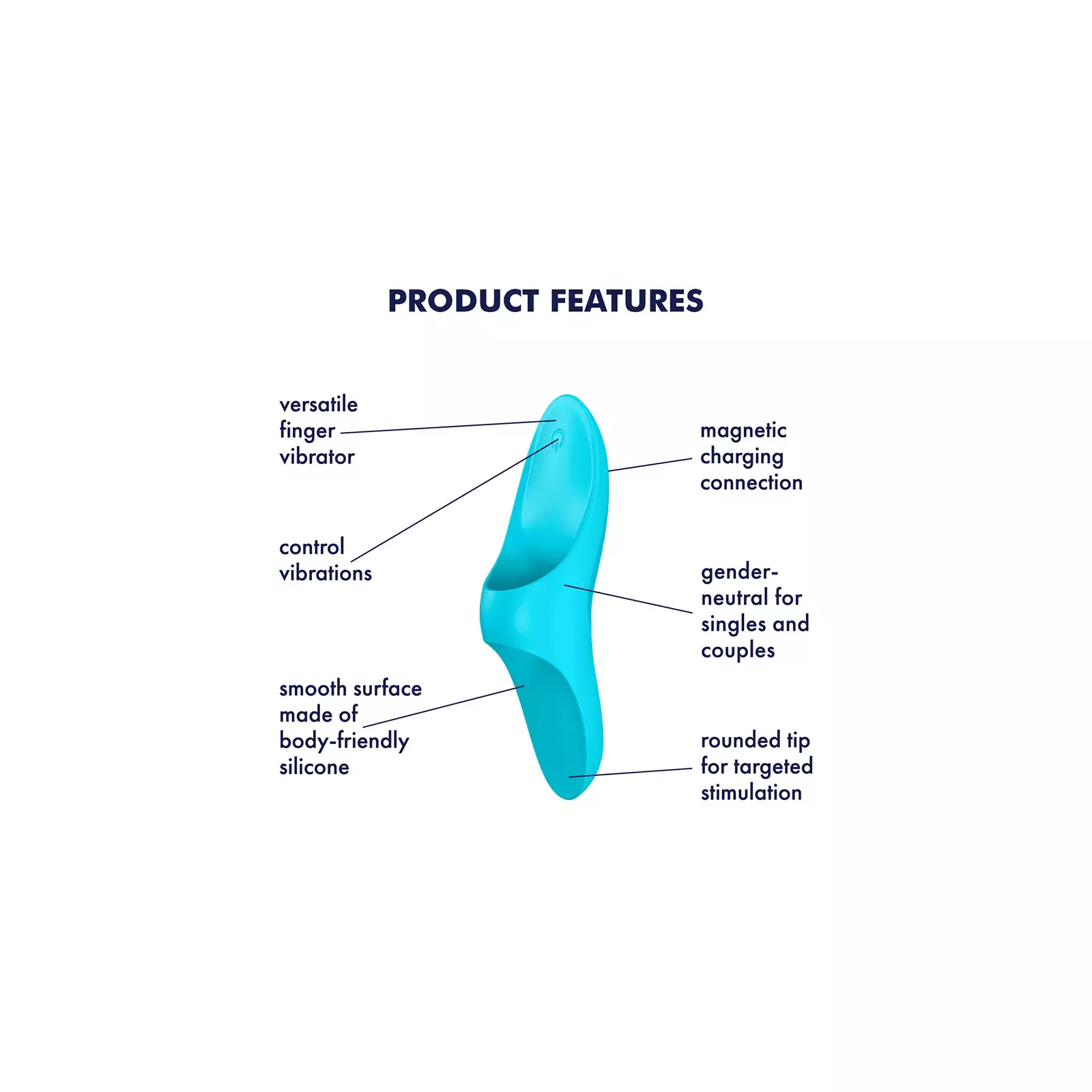 Pirkstu vibrators, Satisfyer Teaser, D-229593 Photo 3