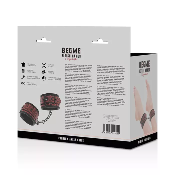 Potīšu manšetes — begme red edition ar neoprēnu Photo 10