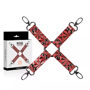 BEGME RED EDITION HOG TIE VEGAN LEATHER