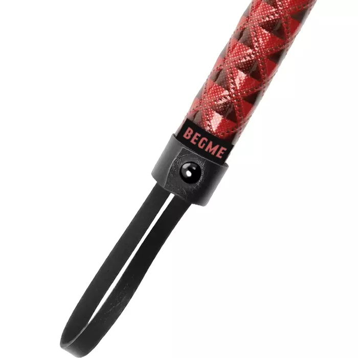Flogger whip begme red edition — vegan leather Photo 4