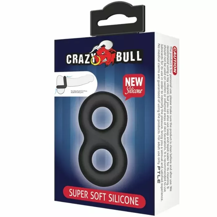 Силиконовое кольцо Crazy Bull Double Infinity Photo 6