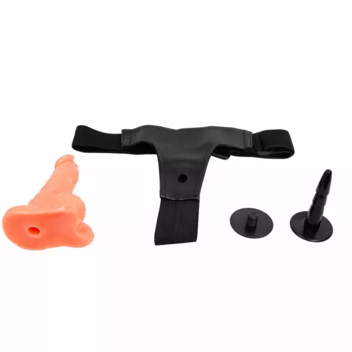 Strap-on BAILE D-208348 15.5 cm silicone Photo 5