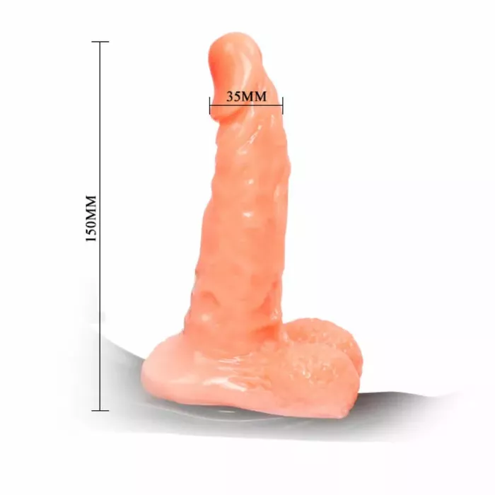 Strap-on BAILE D-208348 15.5 cm silicone Photo 6