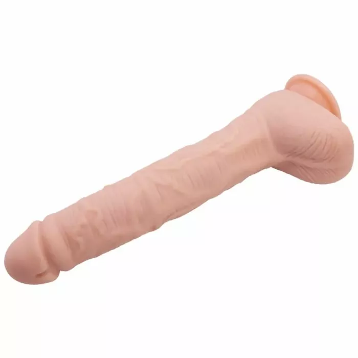 Dildo BAILE D-229709 — elastīgs silikona dildo Photo 8