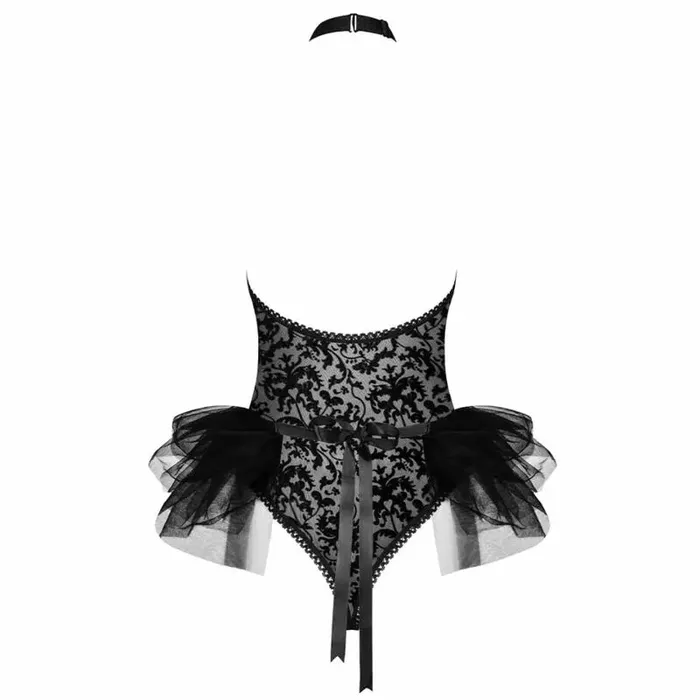Body OBSESSIVE Frilles L/XL melns Photo 4