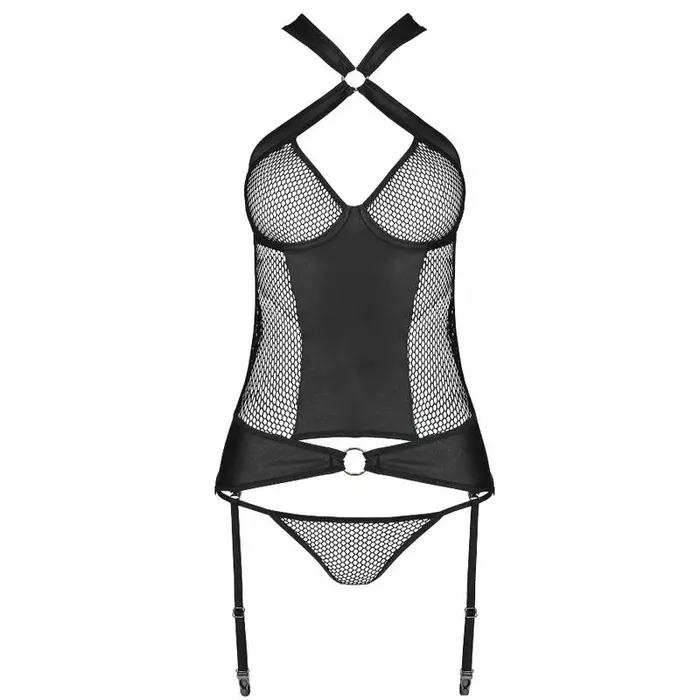 Korsete PASSION Amanda — ekoloģiskā āda L/XL Photo 4