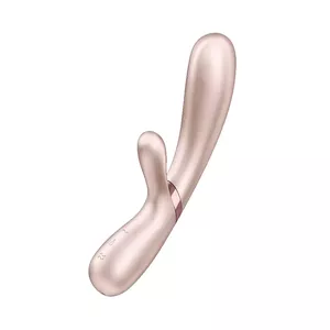 Vibrators SATISFYER Hot Lover — silikons/ABS, uzlādējams Li-ion, 150.4×35.5 mm