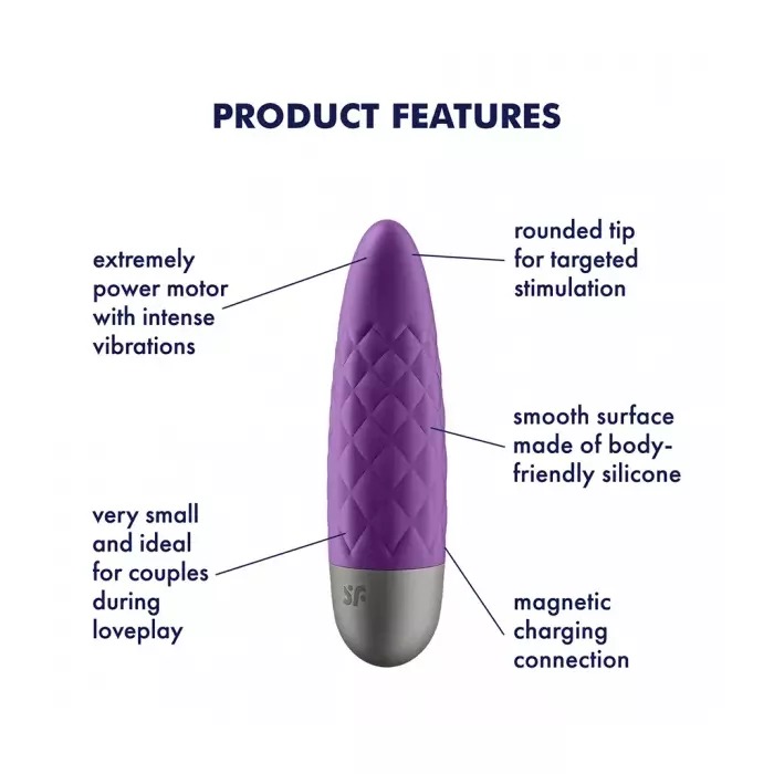 Mini vibrators SATISFYER Ultra Power Bullet 5 Photo 5