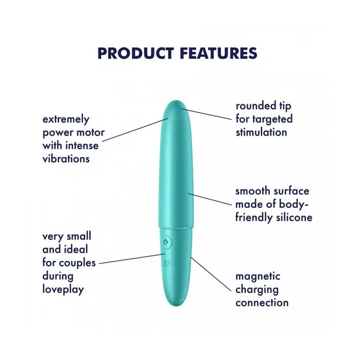 Mini vibrators SATISFYER Ultra Power Bullet 6 Photo 3