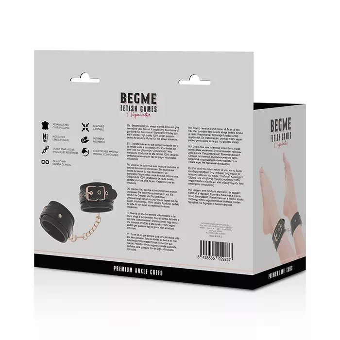 Potīšu manžetes begme black edition — regulējamas Photo 10