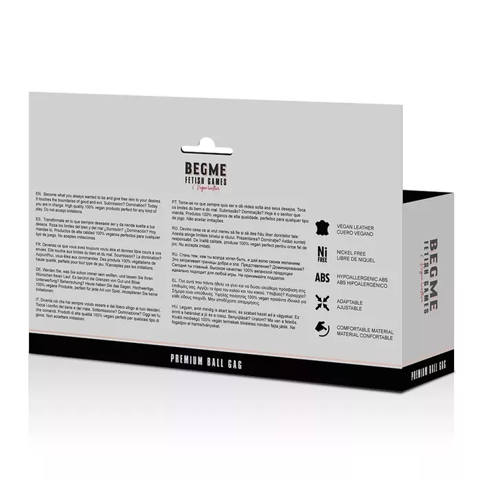Bumbas kietsprīlis — begme black edition vegāniska āda D-229256 Photo 6