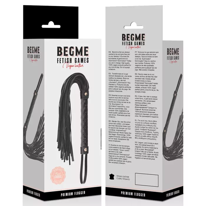Flogger begme black edition — vegan leather, 0.11 g Photo 5
