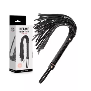 BEGME BLACK EDITION VEGAN LEATHER FLOGGER