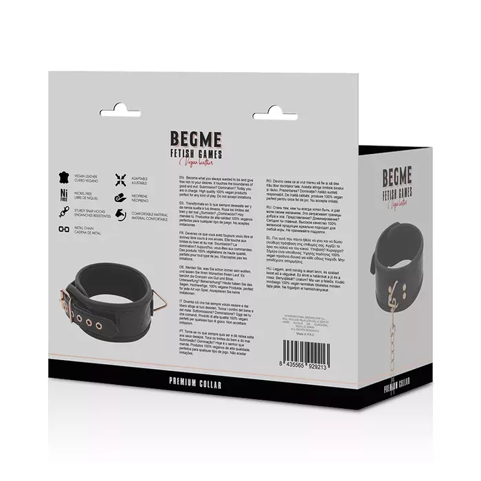Ошейник для собак begme Black Edition Premium Photo 8