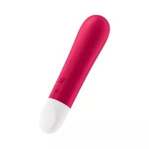 Mini vibrators, Satisfyer Ultra Power Bullet 1, Red, 106.5 mm