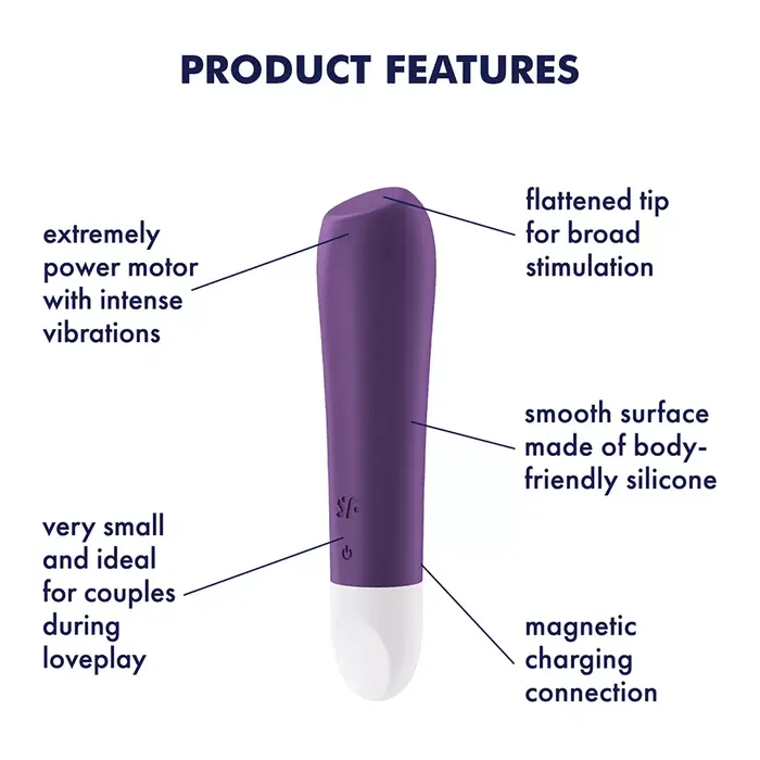 Mini vibrators SATISFYER Ultra Power Bullet 2 Photo 3