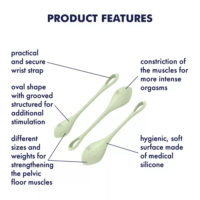 Vaginal training balls SATISFYER Yoni Power 2 Photo 6