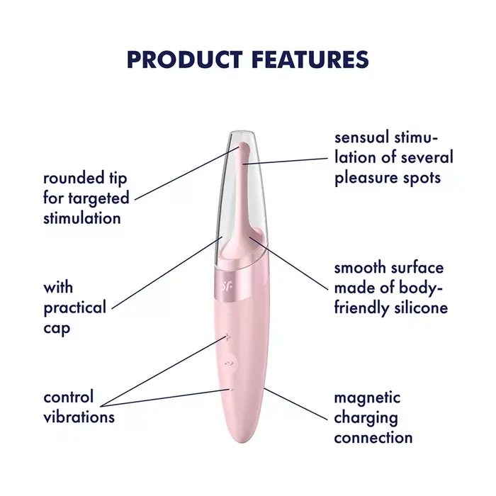 Clit-tip vibrator SATISFYER Twirling Delight Photo 3