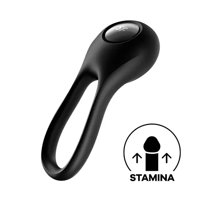 Penis extension ring SATISFYER Majestic Duo Ring Vibrator Photo 2