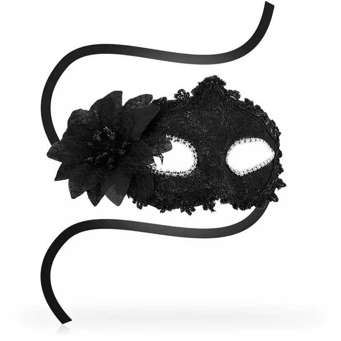 Venetian-style side-flower mask ohmama masks Photo 2