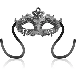 OHMAMA MASKS VENETIAN EYEMASK - SILVER