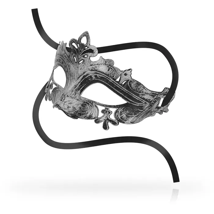Venetian style mask by ohmama masks, silver 0.045 g Photo 2
