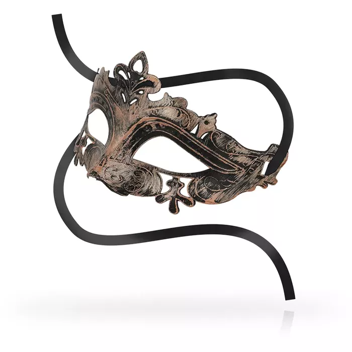 Venetian-style copper eye mask ohmama D-230048 Photo 2