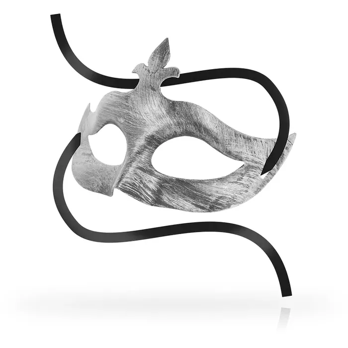 Eye masquerade mask ohmama masks FLOWER DE LIS SILVER Photo 2