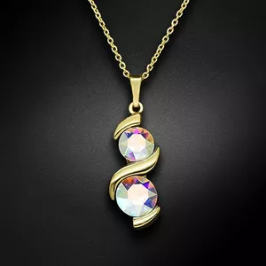 Kulons "Piena Ceļš (Aurore Boreale)" ar Swarovski™ kristāliem