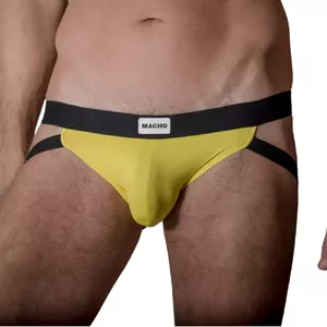 MACHO MX22A JOCKSTRAP - YELLOW L/XL