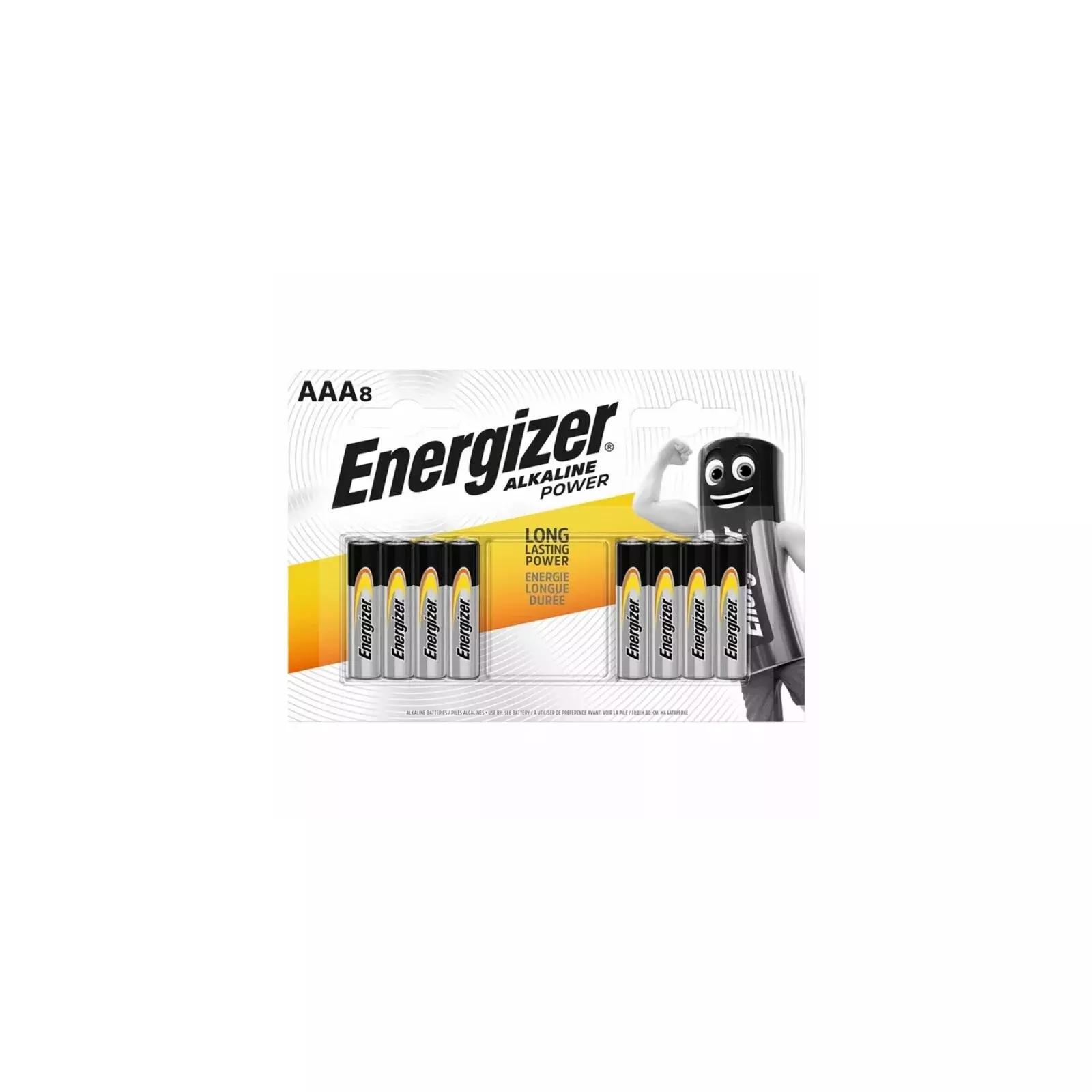 ENERGIZER ALKALINE BATTERY POWER AAA LR03 Photo 1