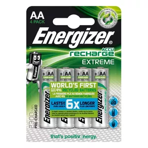 Energizer Accu Recharge Extreme 2300 AA BP4 Akumulators Niķeļa-metāla hidrīda (NiMH)