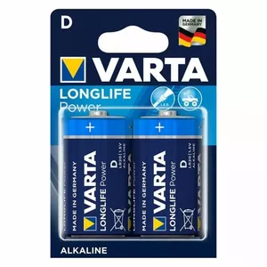 VARTA LONGLIFE POWER ALKALINE BATTERY D LR20 2 UNIT