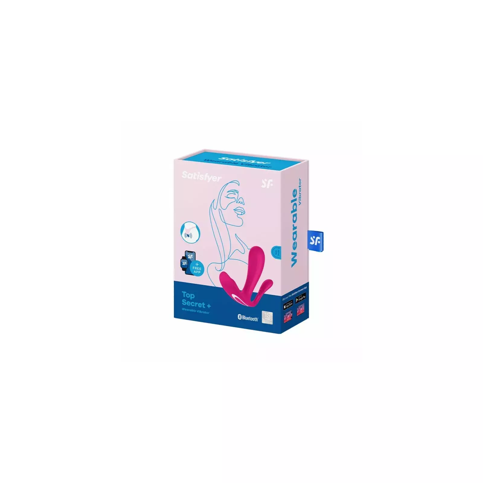 SATISFYER - TOP SECRET + ВИБРАТОР РОЗОВЫЙ Photo 3