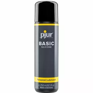 Silikona personīgais lubrikants Pjur BASIC Silicone Lubricant 250 ml — silikona bāze, ilga slīdēšana