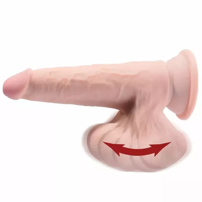 Dildošs King Cock PLUS 3D 12,7 cm Photo 3