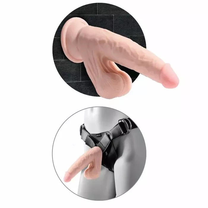 Dildošs King Cock PLUS 3D 12,7 cm Photo 4